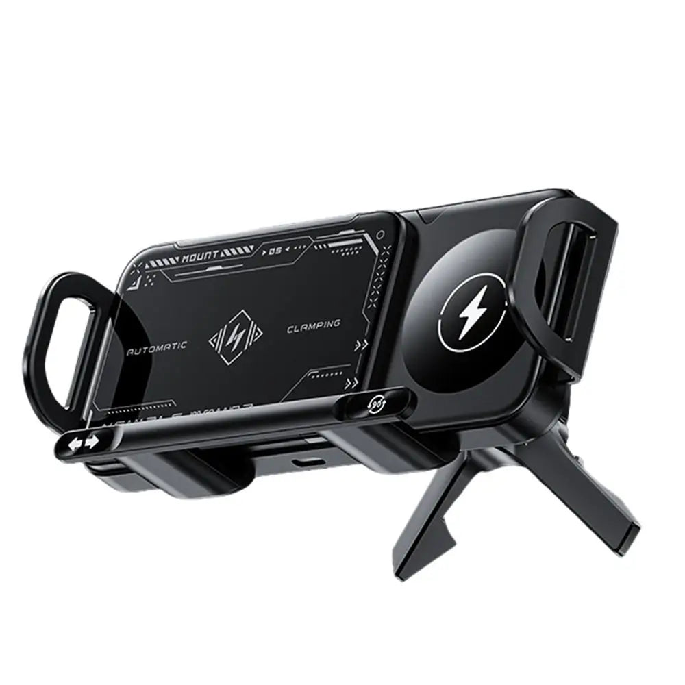 Soporte de Coche Inteligente con Cierre Automático y Carga Rápida - AutoGrip 15W